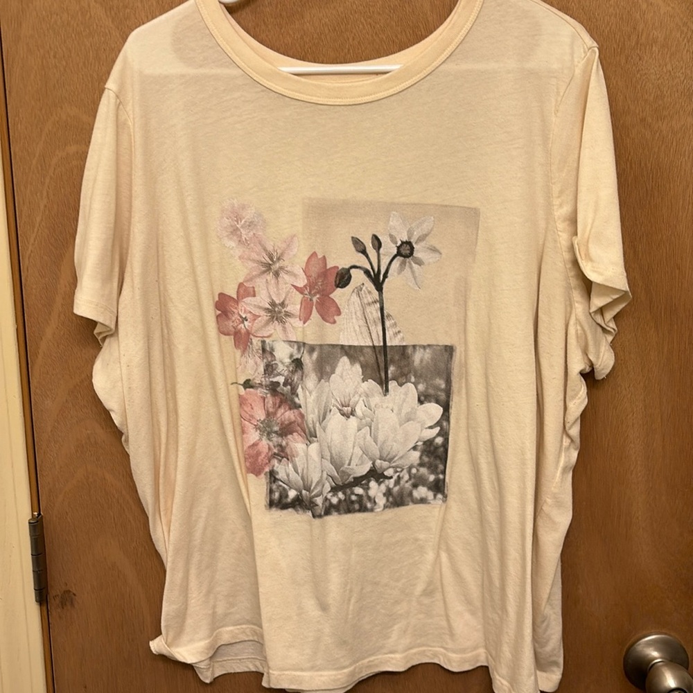 Old Navy 3X Flower Shirt